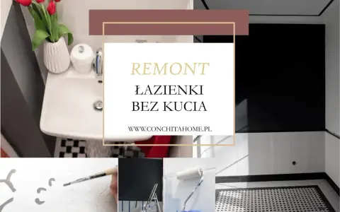 Tania metamorfoza łazienki: odmień ją bez kucia!