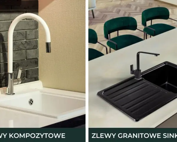 Zlew granitowy czy kompozytowy? Pełne porównanie i werdykt!