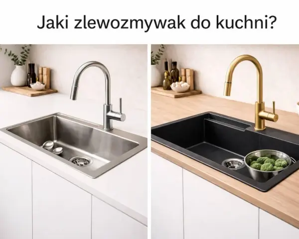 Jaki zlew wybrać? Poradnik: materiały, montaż, funkcje