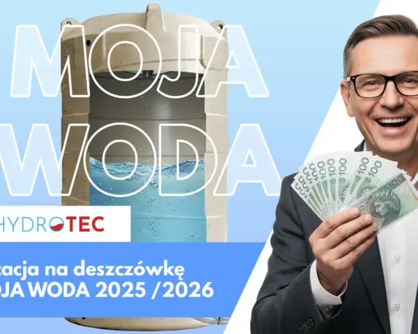 Moja Woda 2026: Dofinansowanie na deszczówkę odbierz 6000 zł!