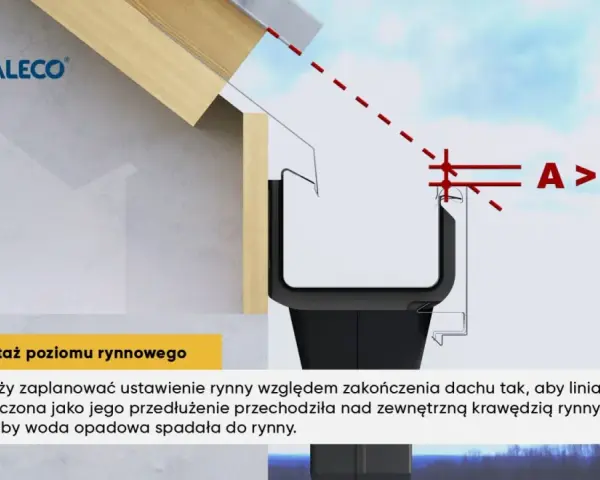 Pas nadrynnowy: Ile cm wypuścić do rynny? Uniknij błędów!