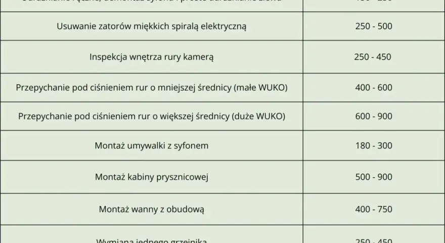 Ile kosztuje hydraulik? Poznaj cennik i uniknij ukrytych kosztów